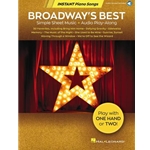 Broadway Best Sheet Music + Audio Play-Along