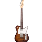 Michael Kelly MK55HTEPRO Hybrid 55 Electric Guitar, Tiger's Eye Burst