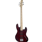 Michael Kelly MKO4OTRMRC Element 4 Electric Bass Trans-Red Finish