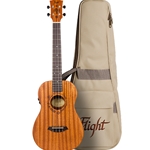 Flight DUB38MAHSOUND Mah Soundwave Elec-Ac Baritone Ukulele w/bag