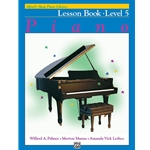 Alfred's Basic Piano Library Lesson Book Level 5 Book