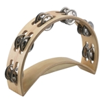 Tycoon  00755535 Deluxe Wooden Moon Tambourine