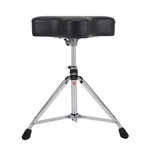 Gibraltar 6608 15" Vinyl Motorcycle Style Drum Throne