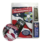 Red, White, and the Blues Harmonica