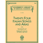 24 Italian Songs & Arias of the 17th & 18th Centuries