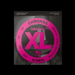 D'Addario ECB81S Chromes Bass Guitar String, Light, 45-100, Short Scale