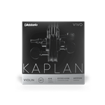 Kaplan KV31044M   Vivo Violin String Set, 4/4 Scale, Medium Tension