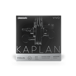Kaplan KV31044M  Vivo Violin String Set, 4/4 Scale, Medium Tension