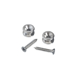 Planet Waves PWEEP202 Elliptical End Pins, Chrome