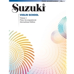 Violin School Piano Acc., Volume 1 (Revised) Book