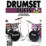 Drumset Duets [Drumset] Book & CD-ROM