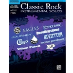 Classic Rock Instrumental Solos [Alto Sax] Book & CD