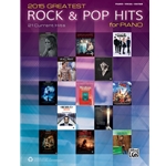 2015 Greatest Rock & Pop Hits for Piano Piano/Vocal/Guitar Book