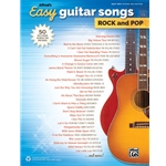 Alfred's Easy Guitar Songs: Rock and Pop [Guitar] Book