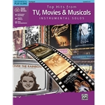 Top Hits from TV, Movies & Musicals Instrumental Solos [Trumpet] Book & Audio/Software/PDF