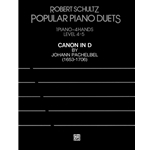 Canon in D Advanced Piano Duet (1 Piano, 4 Hands) Sheet Sheet