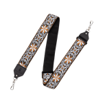 Levy's Leathers M10HT-13 Hootenanny Banjo Strap - White/ Black/ Tan