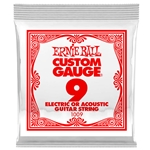 Ernie Ball 1009 .009 Single Guitar String Nickel