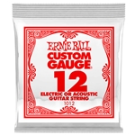 Ernie Ball 1012 .012 Single Guitar String Nickel