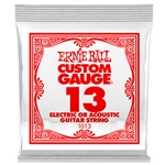 Ernie Ball 1013 .013 Single Guitar String Nickel