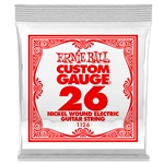 Ernie Ball 1126 .026 W Single Guitar String Nickel