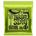 Ernie Ball 2221 Regular Slinky Nickel Wound Electric Guitar Strings 10-46