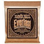 Ernie Ball 2544 Everlast Coated Phosphor Bronze Acoustic Guitar Strings 13-56  Medium