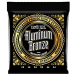 Ernie Ball 2566 Aluminum Bronze Acoustic Guitar Strings 12-54 Medium Light