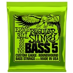 Ernie Ball 2836 5-String Regular Slinky Nickel Wound Electric Bass Strings 45-130