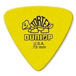 Dunlop  431P73 Tortex Triangle Pick, .73, 6 Pack