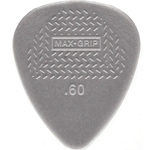 Dunlop  449P60 Gray Max-Grip Standard Pick 12 Pack .60