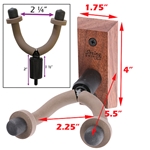 String Swing CC01-O Classical Acoustic Guitar, Upright Bass Wall Hanger
