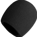 Performance Plus WS-1BK Microphone Windscreen, Ball Style Black