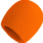 Performance Plus WS1O Microphone Windscreen, Ball Style Orange