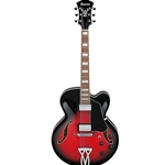 Ibanez AF75TRS Artcore Hollow Body Electric Guitar, Transparent Red Sunburst