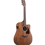 Ibanez AW54CEOPN Artwood Acoustic Electric Guitar, Open Pore Natural