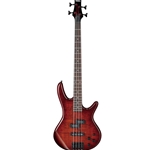 Ibanez GSR200SMCNB GIO Electric Bass Guitar - Charcoal Brown Burst