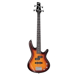 Ibanez GSRM20BS Mikro Electric Bass Guitar, Brown Sunburst
