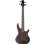 Ibanez GSRM20BWNF Mikro Electric Bass Guitar, Walnut Flat