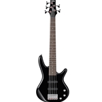 Ibanez GSRM25BK Mikro 5-String Electric Bass Guitar, Black