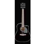 Ibanez PF15ECEBK PF Series Acoustic-Electric Guitar