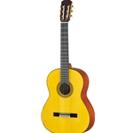 Yamaha GC12S Handcrafted Grand Concert Spruce Top Classical Guitar, Natural w/Hard Bag