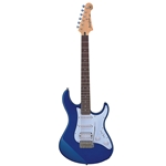 Yamaha PAC012BLUE Pacifica Double Cutaway Electric Guitar, Metallic Blue
