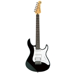 Yamaha PAC112JBLACK Pacifica Double Cutaway Electric Guitar, Black