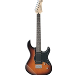 Yamaha PAC120HTBS Pacifica Double Cutaway Electric Guitar, Brown Sunburst