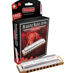 Hohner, Inc. 1896BX-F Marine Band Harmonica "F"