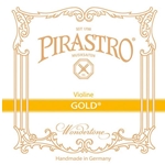 Pirastro Strings 215025 Gold Violin String Set w/loop E, Medium