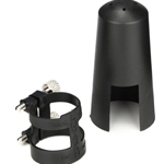 Luyben 2215LCBK Bb Clarinet Ligature, Black w/cap