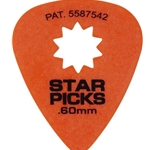 Everly 3002O Star Pick .60 Orange