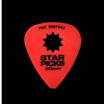 Everly 3002R Star Pick .50 Red